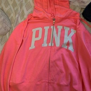 PINK zip up